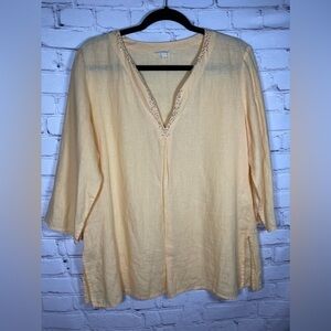 Eileen Fisher Irish Linen Top